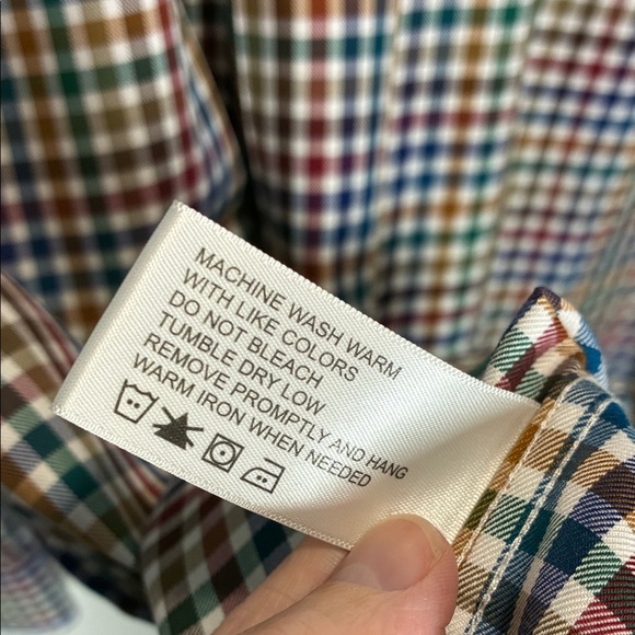 Orvis Multicolor Plaid Button-Down Shirt - Picture 9 of 11